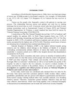 an investigation on cognition and ethical practice of nurses at national hospital of pediatrics and results of some interventions