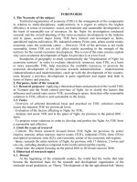 tổ chức lãnh thổ kinh tế tỉnh nghệ an bản tóm tắt tiếng anh