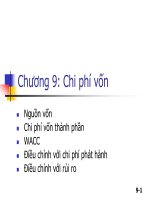 chi phí vốn - cô võ thị quý