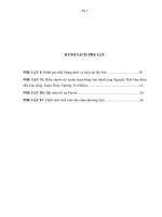 phụ lục nâng cao hiệu quả hoạt động của hệ thống vận tải hành khách công cộng trong đô thị (pl)