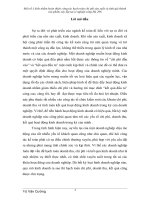 một số ý kiến nhằm hoàn thiện công tác hạch toán chi phí sản xuất và tính giá thành sản phẩm xây lắp tại xí nghiệp sông đà 206