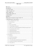 Một số giải pháp nhằm hoàn thiện công tác quản lý dự án đầu tư tại công ty cổ phần tư vấn đầu tư xây dựng và thương mại tường thành doc