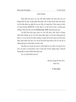 Bất đẳng thức biến phân AFFINE khoá luận tốt nghiệp