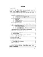 đề tài phân tích và thiết kế hệ thống thông tin quản lý lương