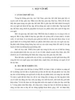 Đề tài: Một số các bài tập bổ trợ phát triển sức mạnh thể lực trong giờ thể dục cho học sinh