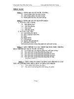 Đề tài Công nghệ quy trình sản xuất nước tương