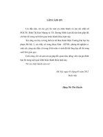 Nghiên cứu tác dụng của màng BC từ vi khuẩn Acetobacter Xylinum BHN2