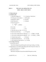 Đồ án động cơ đốt trong xe du lịch