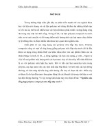 nghiên cứu về bộ ly hợp  khoá luận tốt nghiệp đại học