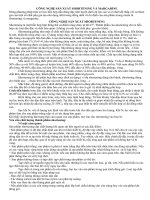 Công nghệ sản xuất shortening và margarine