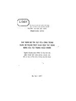 xác định độ tin cậy của công trình dạng hệ thanh trục giao chịu tác dụng của tải trọng ngẫu nhiên