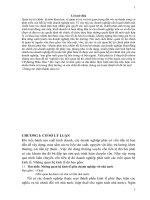 nghiên cứu mối quan hệ tài chính bên trong và bên ngoài của công ty CP đường biên hòa