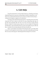 Tiểu luận môn tài chính tiền tệ Định hướng phát triển thị trường OTC tại VN