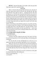 tư tưởng hồ chí minh về chủ nghĩa xã hội trong quá trình hình thành và phát triển tư tưởng hồ chí minh