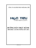 hướng dẫn thực hành kế toán bằng phần mềm