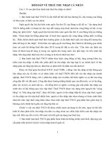 hỏi đáp về thuế thu nhập cá nhân thi công chức