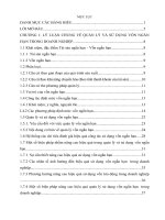 Luận văn tốt nghiệp thực trạng công tác quản lý và sử dụng vốn ngắn hạn tại công ty Tân Cảng 128 HP