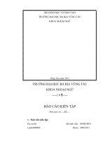 Báo cáo kiến tập công ty TNHH xây dựng   dịch vụ   thương mại đức TÍNH