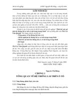 thiết kế cái cải tiến hệ thống lái xe tải có tải trọng trung bình