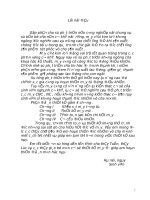 đồ án thiết kế máy tiện, phay