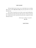 phân tích báo cáo tài chính tại công ty cổ phần dược phẩm viễn đông