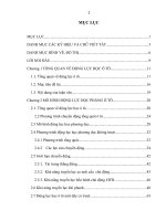 Luận văn, nghiên cứu tổng quan về động lực học dọc của  ô tô