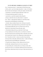 75 câu trắc nghiệm luật quản lý thuế