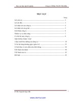 báo cáo thực tập tốt nghiệp ô tô phú mẫn