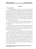 Nghiên cứu sự phát sinh các biến dị hình thái, sinh trưởng và phát triển ở M2 của 6 giống lúa nếp khi xử lí tia Gamma Co60 lên hạt nảy mầm.