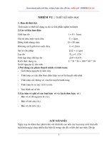 tính toán và thiết kế dụng cụ đo cơ khí phần nghìn milimét