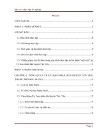 tìm hiểu hoạt động của bộ phận tiếp nhận và trả kết quả theo cơ chế “một cửa” tại ủy ban nhân dân huyện tân yên, thành phố bắc giang