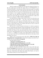 thiết kế cải tiến hệ thống phanh cho ô tô du lịch đời cũ