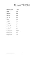 Tài liệu thiết kế vest nam