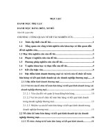 hoàn thiện tổ chức kế toán bán hàng và kết quả kinh doanh tại các doanh nghiệp kinh doanh hóa chất trên địa bàn hà nội