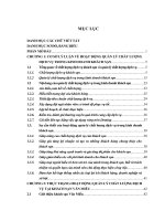 hoàn thiện hoạt động quản lý chất lượng dịch vụ tại khách sạn văn miếu