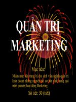 tổng quan về marketing