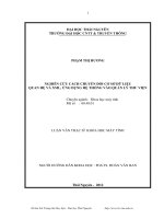 nghiên cứu cách chuyển đổi cơ sở dữ liệu quan hệ và xml, ứng dụng hệ thống vào quản lý thư viện