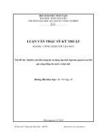 nghiên cứu khả năng tái sử dụng hạt mài supreme garnet sau khi gia công bằng tia nước có hạt mài