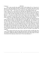 Thiết kế phân xưởng sản xuất sữa chua đặc từ sữa tươi nguyên Cream, năng suất 5 tấn sản phẩmca