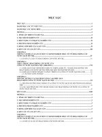 hoạt động của công ty nước sạch hà nội - thực trạng, kinh nghiệm và giải pháp