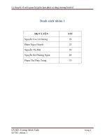 Tiểu luận môn tài chính tiền tệ Lý thuyết về mối quan hệ giữa lạm phát và tăng trưởng kinh tế