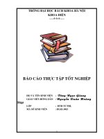 báo cáo thực tập tại nhà máy điện ninh bình