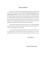 nâng cao hiệu quả kinh doanh dịch vụ tại ngân hàng liên doanh việt - nga