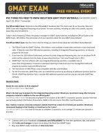 gmat exam with integrated reasoning