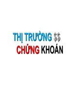 Thị Trường Chứng Khoán ( Những Phân Tích Cơ Bản)
