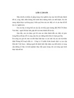 hoàn thiện công tác thẩm định tài chính dự án đầu tư tại công ty cổ phần dịch vụ cao cấp dầu khí việt nam