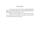 nâng cao hiệu quả huy động vốn tai ngân hàng thương mại cổ phần kỹ thương việt nam chi nhánh nghệ an