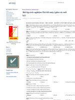 bài tập trắc nghiệm chi tiết máy (giữa và cuối kỳ) - huynq