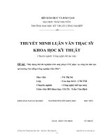 xây dựng bài thí nghiệm trên máy phay cnc phục vụ công tác đào tạo tại trường cao đẳng công nghiệp cẩm phả