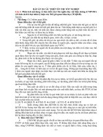 ĐÁP ÁN 20 CÂU TRIẾT ÔN THI TỐT NGHIỆP